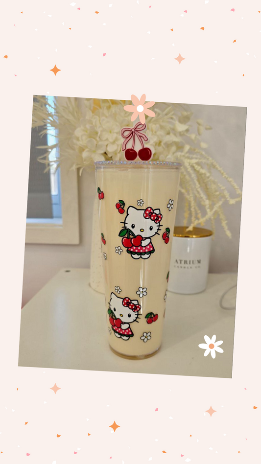 HK Milky 24oz Acrylic cup