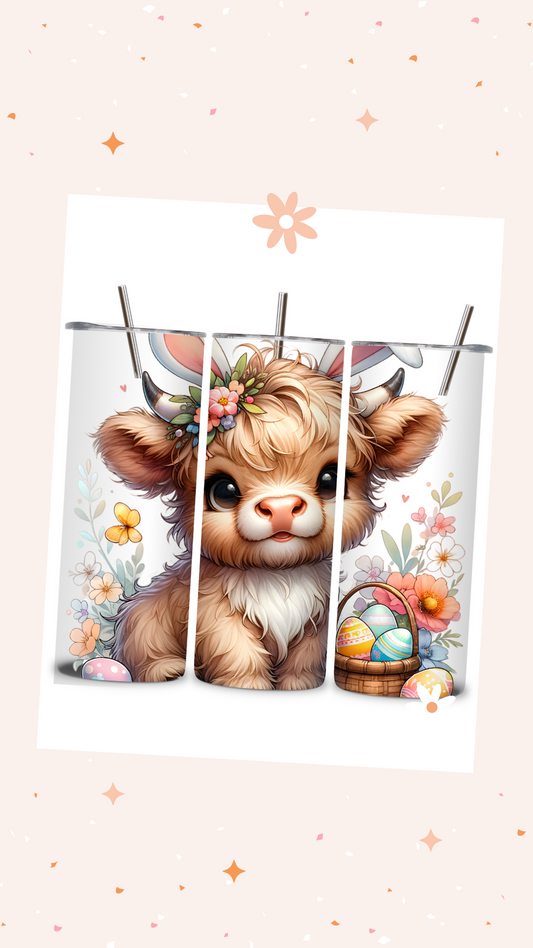 Easter Highland Cow