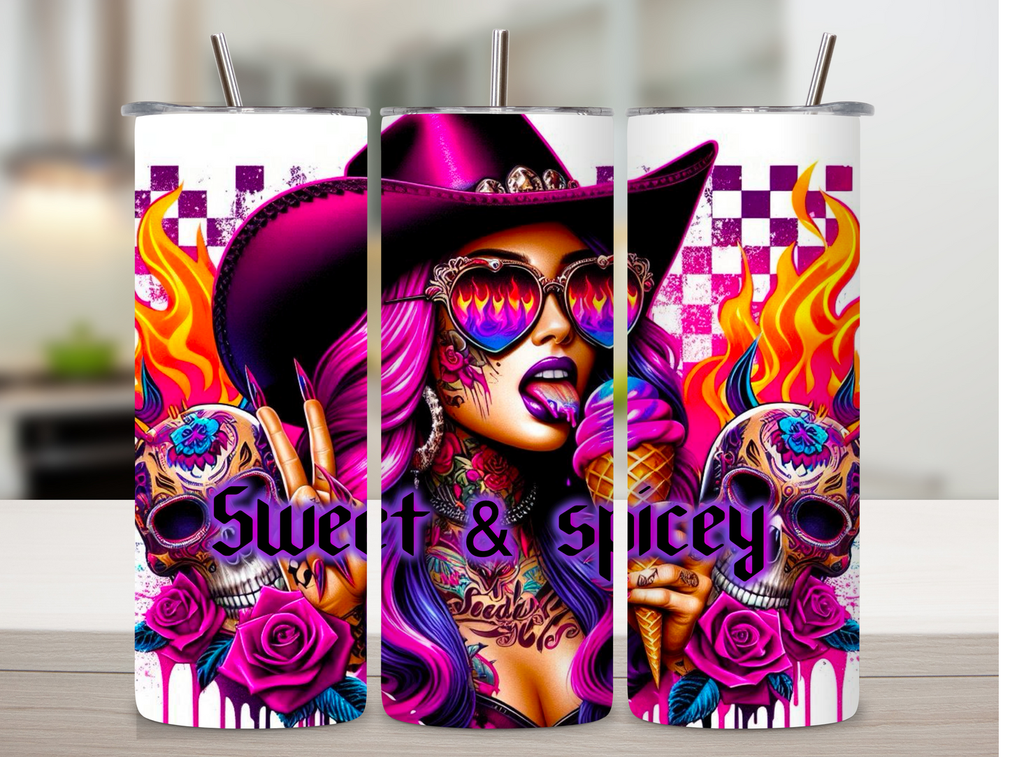 Sweet and Spicey 20oz Skinny Tumbler