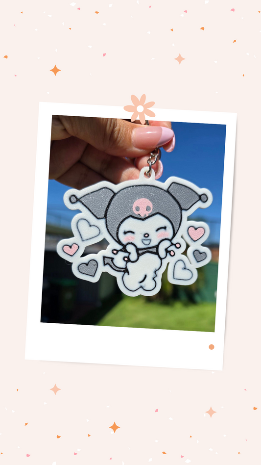 Kuromi Keyring