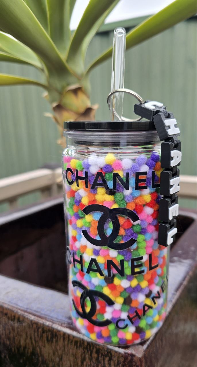 16oz Acrylic Fluffy Cup
