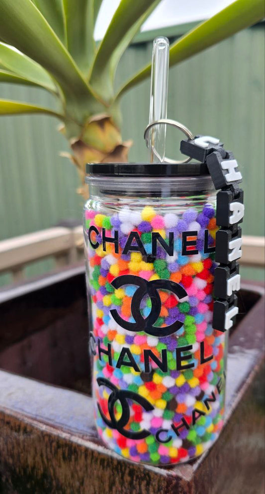16oz Acrylic Fluffy Cup