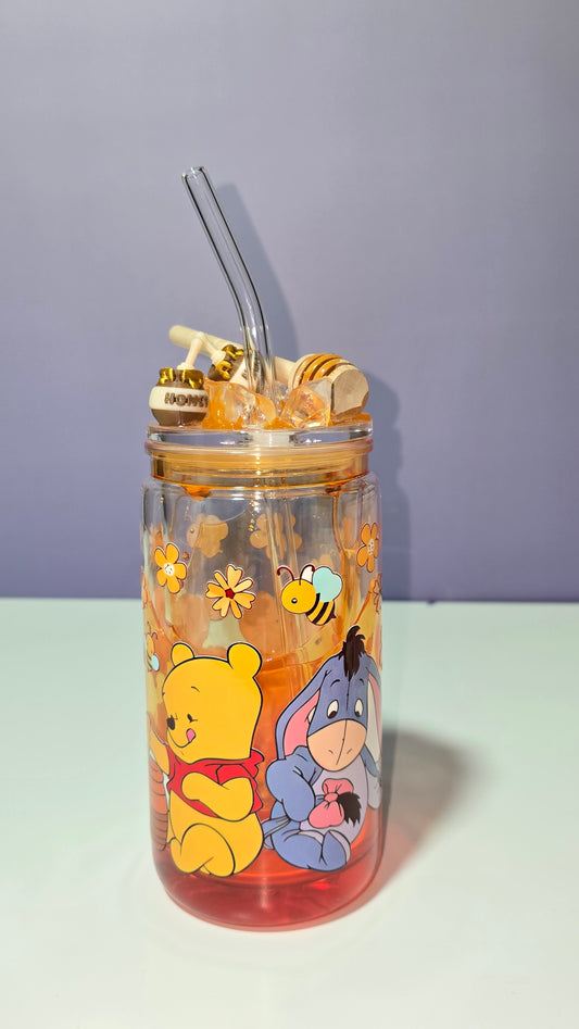 16oz Acrylic Honey Drip Tumbler