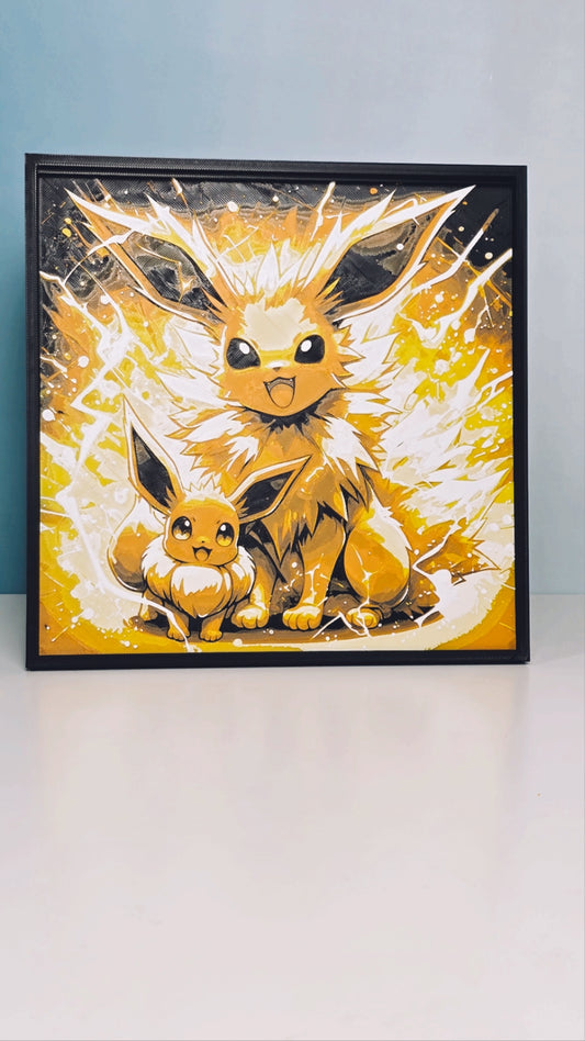 Jolteon and Eevee