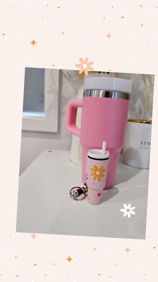 Tumbler Keychains/Chapstick Holder