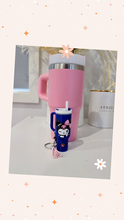 Tumbler Keychains/Chapstick Holder
