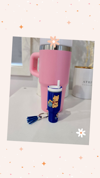 Tumbler Keychains/Chapstick Holder
