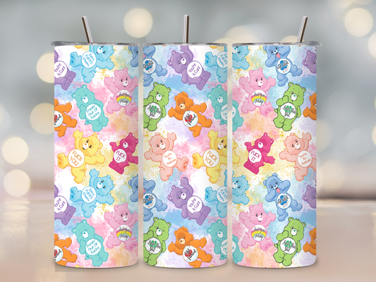 Swear Bears 20oz Skinny Tumbler