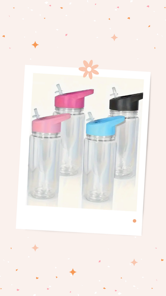 Kids 10oz Snow Globe Water Bottles