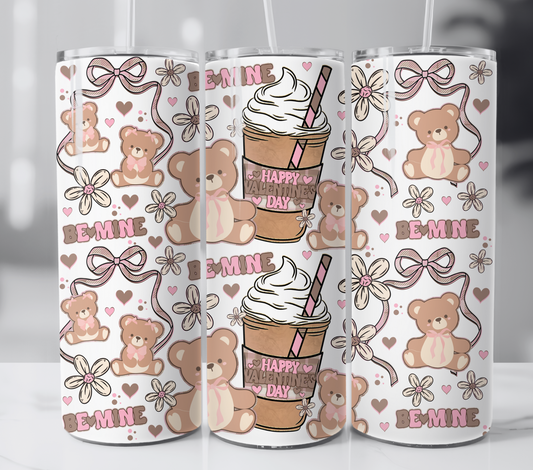 Bear Be Mine 20oz Skinny Tumbler