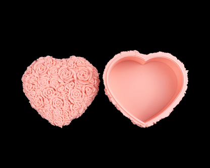 3d Printed Petal Heart - Container