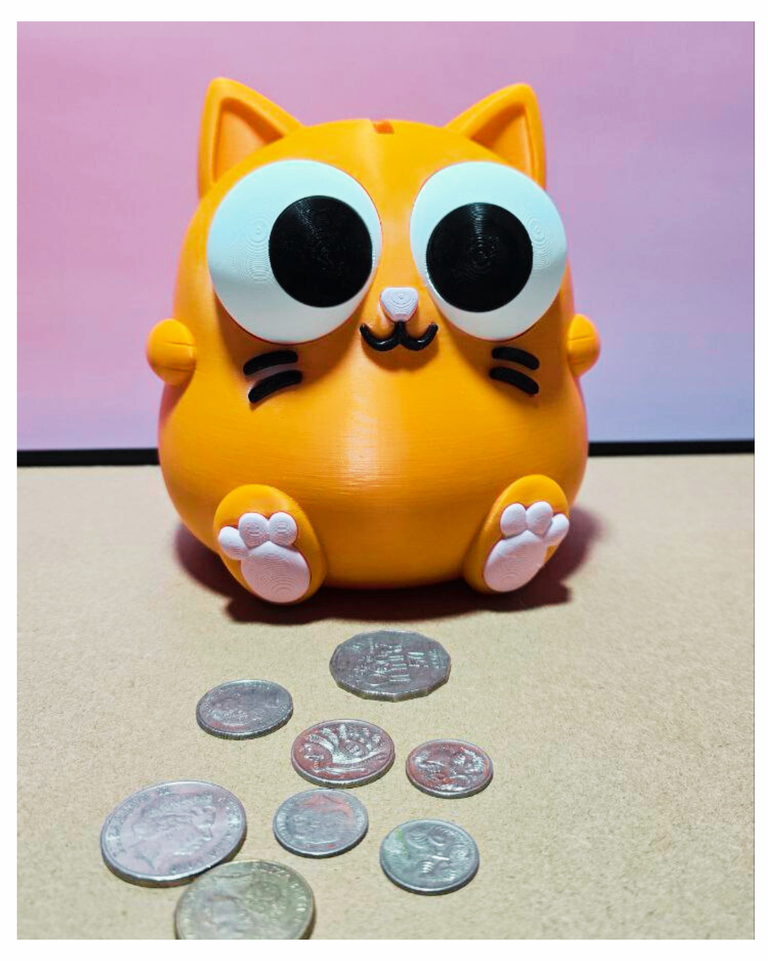 Cat-ching! Money Box