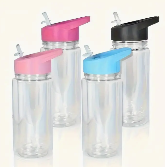 Kids 10oz Snow Globe Water Bottles