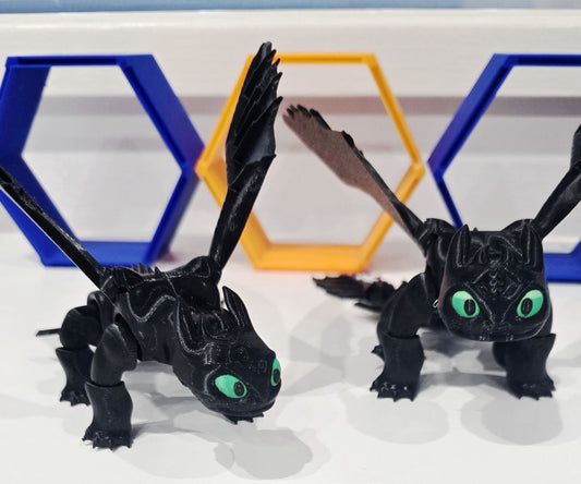 3D Printed Toothless Dragon 🔥