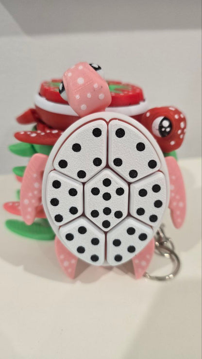 Turtle Fidget Clickers and Keychains