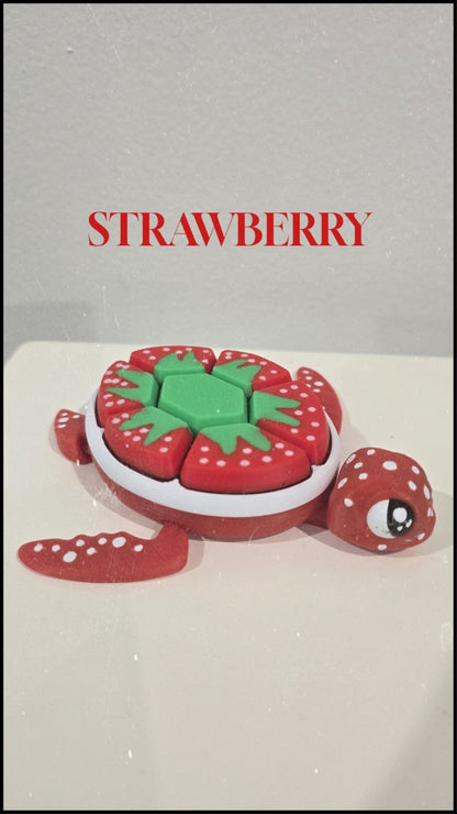 Turtle Fidget Clickers and Keychains