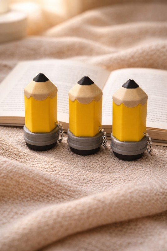 Wooden Pencil Fidget Clicker