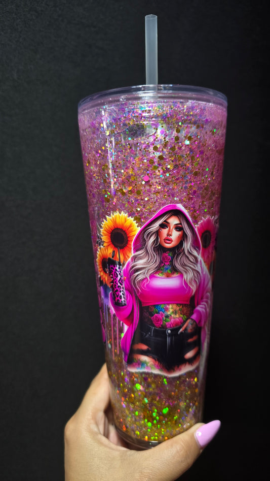 Ombre 24oz Acrylic Lava Cup