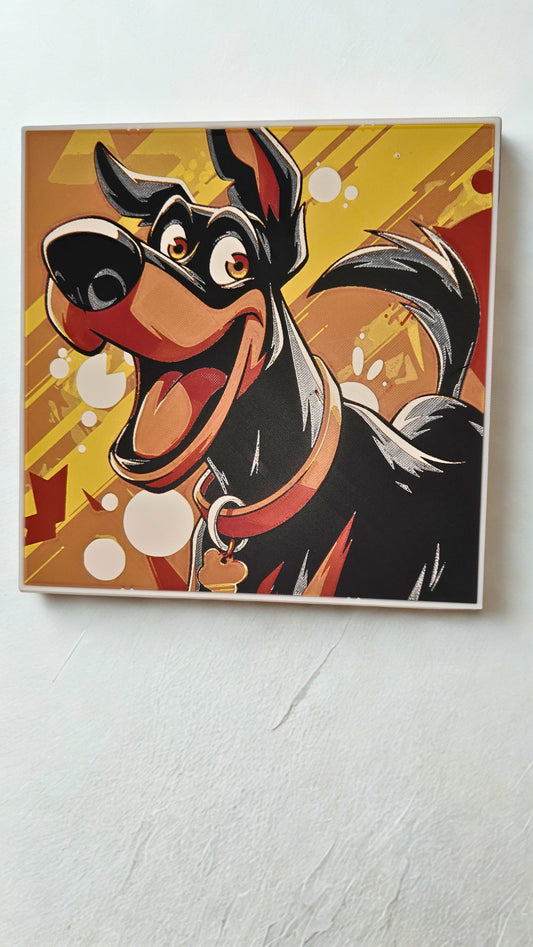 Happy Dog - Hueforge