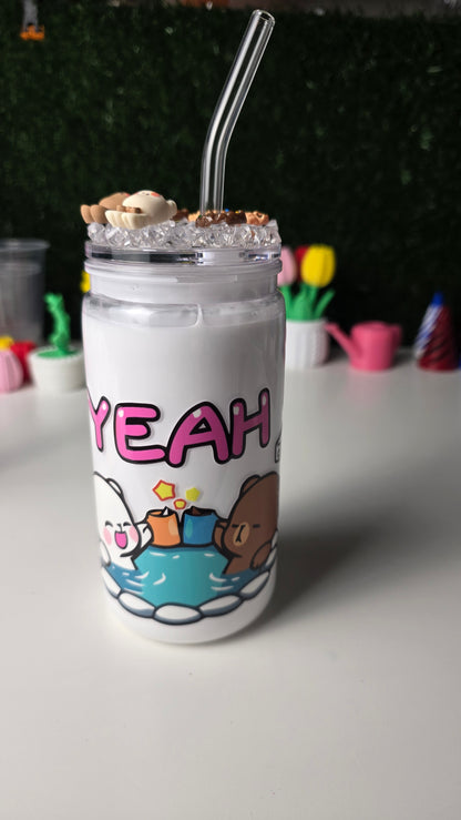 Milky 16oz Acrylic Cup