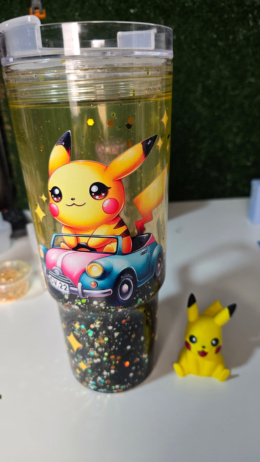 Picachu 40oz Acrylic Dual Lava Cup
